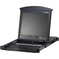

Aten KL1516AM 16-Port 17" Cat5 High-Density Dual Rail LCD KVM Switch
