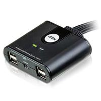 

Aten 4-Port USB 2.0 Peripheral Sharing Device for 4 Computers
