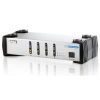 

Aten VS461 4-Port DVI Video and Audio Switch, Up to 1920x1200 Video Resolution Support