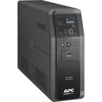 

American Power Conversion (APC) BR1350MS Back-UPS Pro BR 1350VA SineWave Battery Backup and 10-Outlet Surge Protector, 2 USB Charging Ports, AVR, LCD