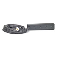 

American Power Conversion (APC) AP7584 Horizontal Basic Rack PDU Extender, 2U, 30A, 208V Out, 4xNEMA L6-30R