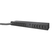

American Power Conversion (APC) AP9571A 1U Basic Rack PDU, 30A, 208V Output, 10xIEC 320 C13 Output Connection