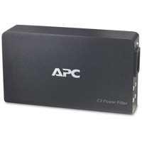 

American Power Conversion (APC) AV C Type 2 Outlet Wall Mount Power Filter, 120V Input Voltage, 50/60Hz Input Frequency, 2 Feet Cord Length, Black