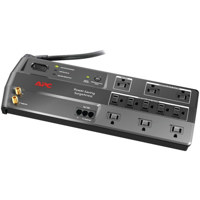 

American Power Conversion (APC) SurgeArrest P11GTV 11 Outlets Surge Suppressor with Phone And Video Protection, NEMA 5-15P, 3400 Joules