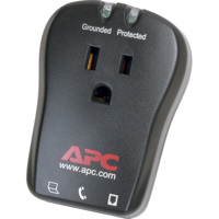 

American Power Conversion (APC) Essential SurgeArrest Outlet with Phone Line Protection, 120V Input