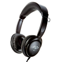 

Apex HP35 Folding Closed Ear Dynamic Stereo Headphones with 1/8" F to 1/4" M TRS Adapter
