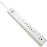 

American Power Conversion (APC) PE76 Essential SurgeArrest 7-Outlet Surge Protector Surge Protector, 120V, 6' Cord, White