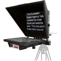

Autocue/QTV MSP20 Master Series 20" Teleprompter with Large Wide Angle Hood and 7.5" Short Rod