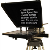 

Autocue/QTV Professional Series PSP17 17" Teleprompter, 420 Nits Brightness, 500:1 Contrast, 6m/20' Reading Range