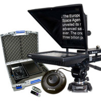 

Autocue/QTV Starter Series 10" Prompter Package, Includes 10" LCD Prompter Monitor, 70/30 Glass, QStart, Controller, Carry Case & USB Security Dongle