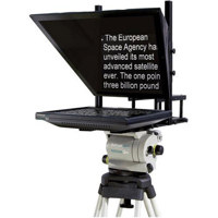 

Autocue/QTV Starter Series 17" Teleprompter Package, Pop Up Teleprompter Hood, Prompter Mounting System, Prompter Glass (70:30), 10m VGA Cable