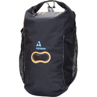 

Aquapac Waterproof Wet & Dry Backpack, Black with Hot Orange Lash Tab, 35L