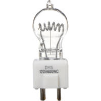 

ARRI DYS 600 Watt, 120 Volt Quartz Halogen Lamp, 3200 deg.K., Approximate Life: 75 Hours