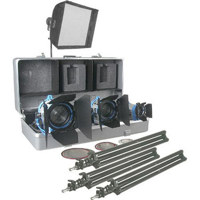 

ARRI Softbank D1 Three-Light Kit, Fresnel 150, 300 and 650 Fixtures, 1100 Total Watts