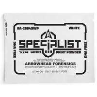 

Arrowhead Forensics Specialist DNA Free Sterile Powder, 0.5 oz, White