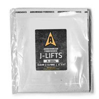 

Arrowhead Forensics J-Lift Hinge Lifters, 4x4", Clear, 12-Pack