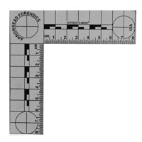 

Arrowhead Forensics ABFO No. 2 Photomacrographic Scales, Plastic, Gray