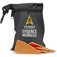 

Arrowhead Forensics First Response Evidence Markers, Fluorescent Orange, 20 Pack