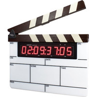 

Ambient Recording ACN-LS Lockit Clapper Slate with Maple Wood Clapstick