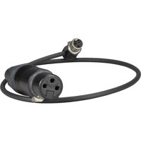 

Ambient Recording Adapter Cable TA3F Right Angle Right Out to XLR-3M, 15.7"