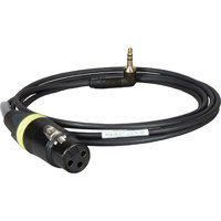 

Ambient Recording XLR-3F to 1/8" Plug Right Angle Adapter Cable