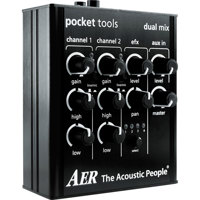 

AER Dual-Mix 2-Channel Pre-Amplifier/ Mixer for Microphone or Instrument and Line-Level Signal