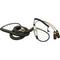 

Ambient Recording 4.5-16.4' Tajimi 12-pin Male to Hirose 10-pin Female Coiled Breakaway Cable with HBY10-35W Y-Cable for SQN4S IV (New Designs), SQN5 & SQN4S mini Mixers
