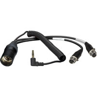 

Ambient Recording Inverse Breakout Cable XLR-7M to 2x TA3F + 3.5mm TRS 90 Degree