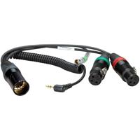 

Ambient Recording Breakout Y-Cable for Sound Devices 664/633 Mixer with Timecode 5-Pin Lemo (TC-IN)