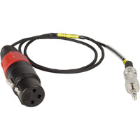 

Ambient Recording Timecode Input Cable with 3-Pin XLR Female Connector to 3.5mm TRRS Jack for iPhone 5 and iPad Mini