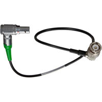

Ambient Recording Clockit BNC to LEMO 5-Pin Timecode Input Cable, 3 O'clock/90 Degree, 15.75"