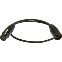 

Ambient Recording 20" 5-pin XLR Female to 5-pin XLR Male Stereo Microphone Cable Double-MS