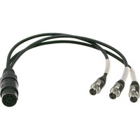 

Ambient Recording 10" 7-pin XLR Female to 3x TA3F Double-MS Breakout Adapter Cable