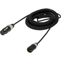 

Ambient Recording 60-260cm Coiled Stereo XLR5F to XLR5M Cable for Microphone