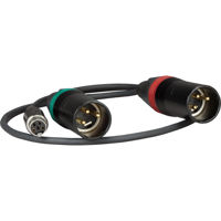 

Ambient Recording 20" (50cm) TA5F to Double 3-Pin XLR Male Adaptor Cable