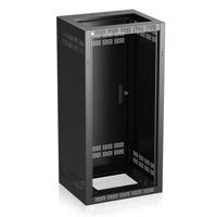 

Atlas Sound 124-18 19" Wide Opening Stand-Alone Floor Rack Cabinet with Fixed Rails, 18.5" Deep, 24RU