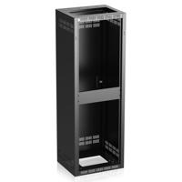

Atlas Sound 135-18 19" Wide Opening Stand-Alone Floor Rack Cabinet with Fixed Rails, 18.5" Deep, 35RU