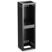 

Atlas Sound 140-18 19" Wide Opening Stand-Alone Floor Rack Cabinet with Fixed Rails, 18.5" Deep, 40RU