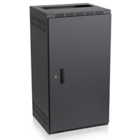 

Atlas Sound 224-18 19" Wide Stand-Alone Floor Rack Cabinet with Adjustable Rails, 18.5" Depth, 24RU