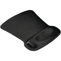 

Allsop Ergoprene Gel Mouse Pad with Wrist Rest, Black