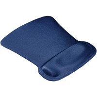 

Allsop Ergoprene Gel Mouse Pad with Wrist Rest, Blue