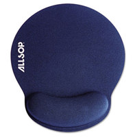 

Allsop Memory Foam Mouse Pad with Wrist Rest, Blue