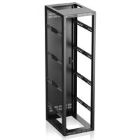 

Atlas Sound 544-30 19" Wide Opening Stand Alone/Gangable Floor Rack Cabinet with Adjustable Rails, 30" Depth, 44RU