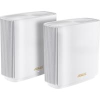

ASUS XT8 ZenWi-Fi AX6600 Tri-Band Mesh Wi-Fi 6 System, White, 2-Pack