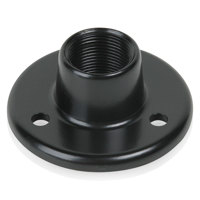 

Atlas Sound AD-11BE Surface Mount Female Mic Flange with 5/8"-27 Thread, Ebony Finish