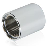 

Atlas Sound AD-5B 5/8"-27 Female to 5/8"-27 Thread Female Coupling Adapter, Chrome