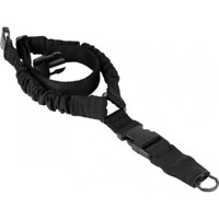 

AIM Sports One Point Bungee Rifle Sling, Steel Clip, 250 lbs Heavy Duty, Black