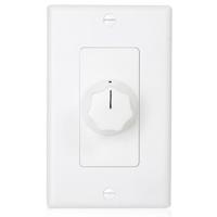 

Atlas Sound AT100D Deluxe Decora Plate Mounted 100W Attenuator, 3dB Steps, White