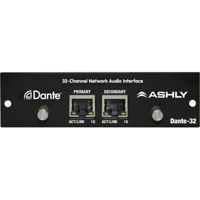 

Ashly 32-Channel Dante Network Audio Interface Module for digiMIX-Series Digital Mixers