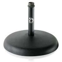 

Atlas Sound DS5 Fixed Height Desktop Microphone Stand, 5", Ebony Finish